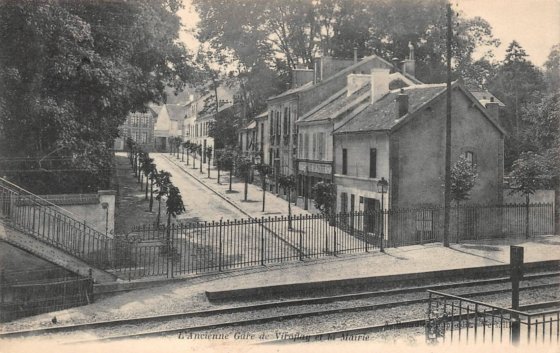 Gare de Viroflay Rive Droite, inaugurée en 1840 sur la ligne Paris-Versailles, patrimoine ferroviaire des Yvelines